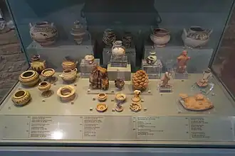 Découvertes de la grotte de Pitsa.