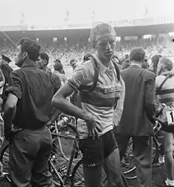 Jan Nolten (Équipe Pays-Bas) Vainqueur de l'étape du jour et élu meilleur combatif du jour