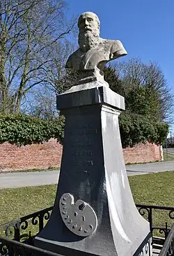 Hommage au peintre Charles Henri Michel.