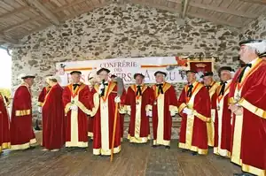 Participation des Fins Gousiers d'Anjou au ban des vendanges