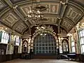 Finsbury Town Hall, grande salle.