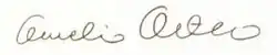 signature d'Aurelio Arturo