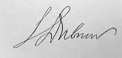 signature de Simon Doubnov