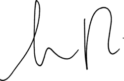 signature d'Ignacio Martínez de Pisón