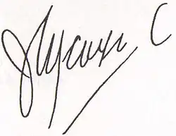 signature de Jorge Icaza