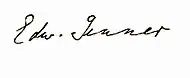 signature d'Edward Jenner