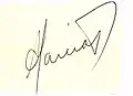 Signature de Alan García Pérez