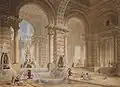 Fontaine dans un palais, 1769