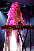 Johanna Söderberg au Festival de jazz de Montreux, Suisse, (29 juin 2012).