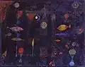 Paul Klee, Magie des poissons, 1925
