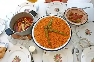 Couscous de poisson.