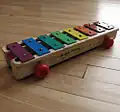 Xylophone Fisher-Price des années 1960.