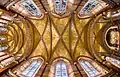 Plafond de la Fitzrovia Chapel&nbsp;(en) (septembre 2017).