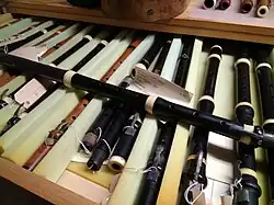 Flûte par le facteur Léonard Clapisson