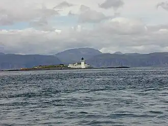 Phare de Fladda vu de Sky Catcher