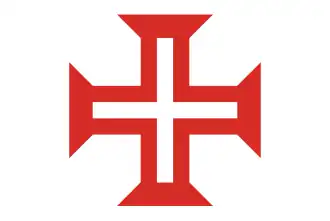 Bannière de l'ordre du Christ.