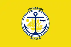 Drapeau de Anchorage