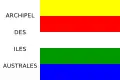 Ancien drapeau de l'archipel des Australes
