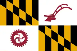 Drapeau de Comté de Baltimore(Baltimore County)