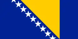 Drapeau de la Bosnie-Herzégovine