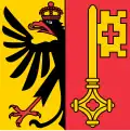 Drapeau du canton de Genève