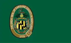 Drapeau de Comté de Caroline(Caroline County)