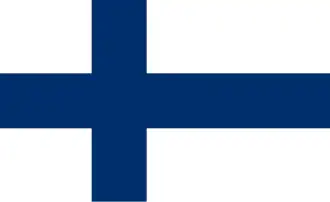 Drapeau de la Finlande