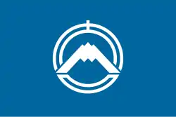 Drapeau de Fujiyoshida-shi