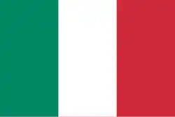 Drapeau de l'Italie