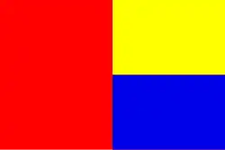 Drapeau de Kobeřice u Brna