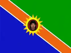 Drapeau de Manuel Monge