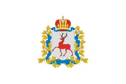 Drapeau de l'oblast de Nijni Novgorod