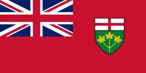 Drapeau de l'Ontario