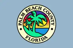 Drapeau de Comté de Palm Beach(Palm Beach County)