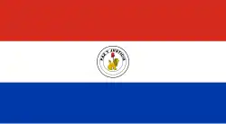 Drapeau du Paraguay (envers).