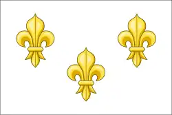 Drapeau de la France royaliste