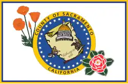 Drapeau de Comté de Sacramento(en) Sacramento County