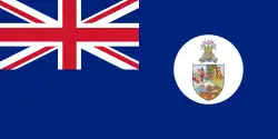 Drapeau de Saint Christophe-Nevis-Anguilla utilisé par Anguilla de 1958 à 1967