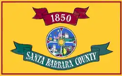 Drapeau de Comté de Santa Barbara(en) Santa Barbara County