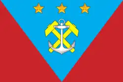 Drapeau de Raïon d'Ouglegorsk