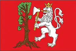 Drapeau de Uhelná Příbram