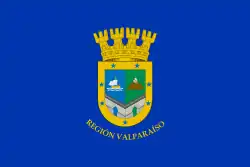 Drapeau de la région de Valparaíso