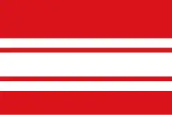 Drapeau de Veselí nad Moravou