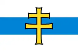 Drapeau de l'État virtuel de Veichnoria (Zapad 2017)