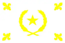 Drapeau du royaume de Tanibe de 1822 à 1828.