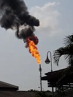 Une torchère en Thaïlande