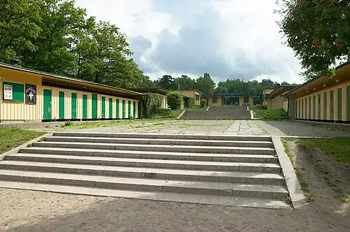 Cabines de Flatenbadet.