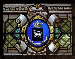 Armes de la famille de Langan.