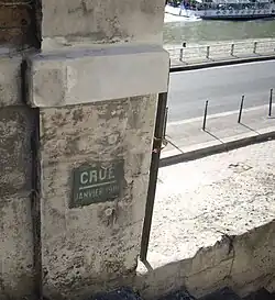 Paris, port des Célestins.