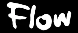 Description de l'image Flow Logo black background.png.